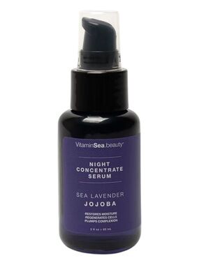 Vitamins and Sea Beauty, Night Face Hydrating Overnight Rejuvenating Serum NEW